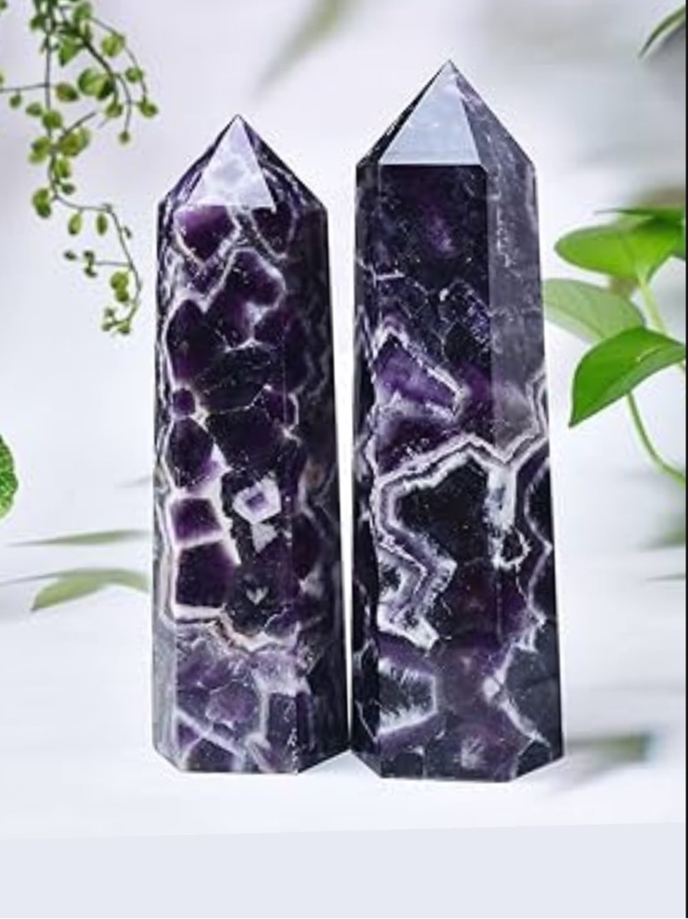🆕New Dream Amethyst Crystal Gemstone Tower- 0.6-1 Lbs - Picture 2 of 6